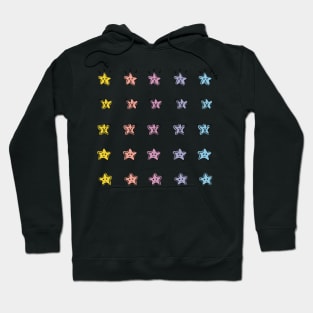 Journal sticker happy stars Hoodie